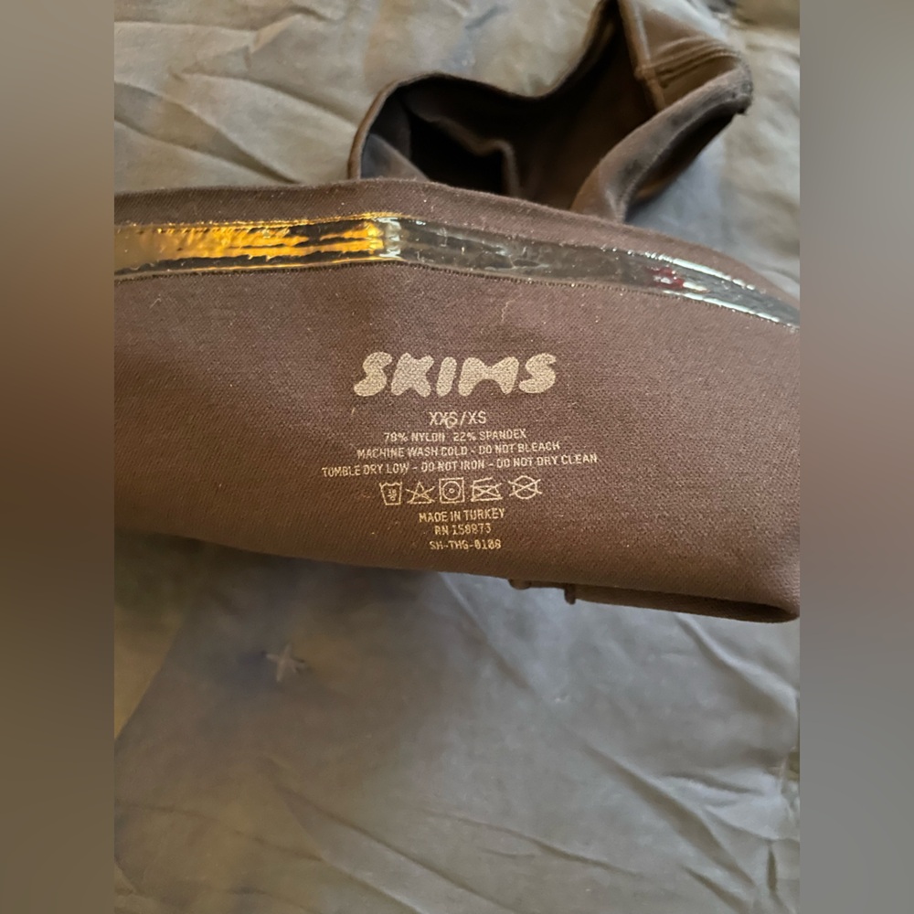 Skims seamless sculpt MID WAIST THONG Jasper xxs/xs - Picture 10 of 10